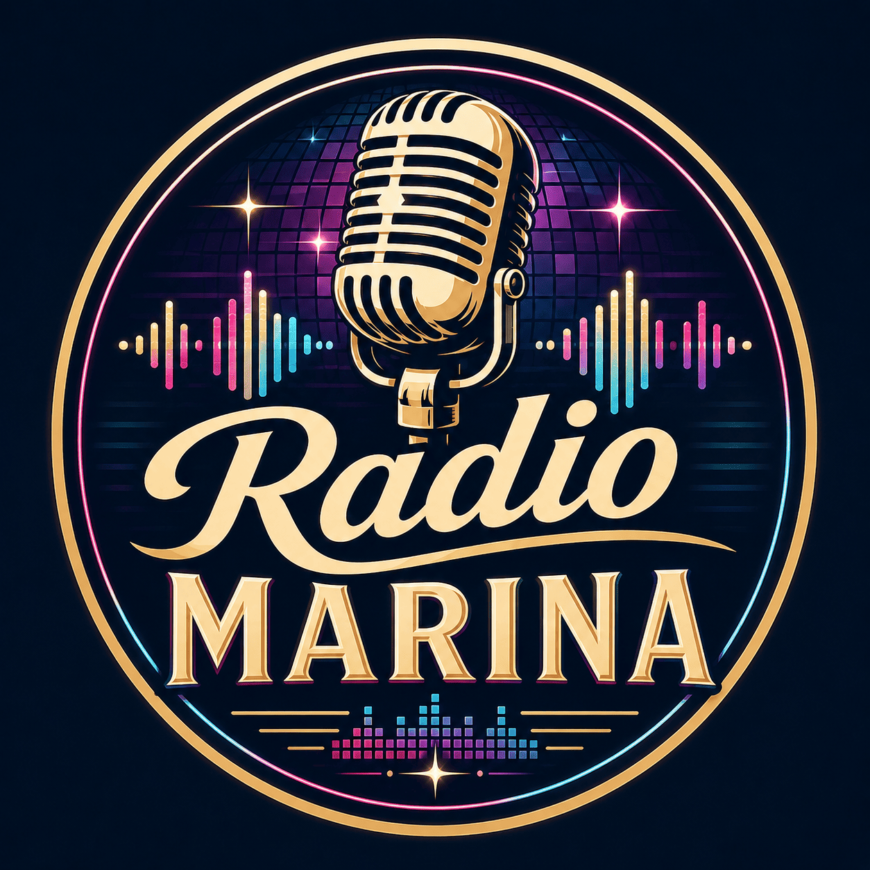 Логотип радиостанции Radio Marina
