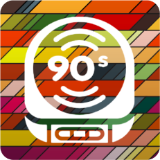 Логотип радиостанции 1.FM — 90s Best