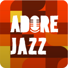 Логотип радиостанции 1.FM — Adore Jazz