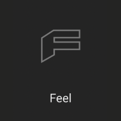 Логотип радиостанции Feel - Радио Рекорд