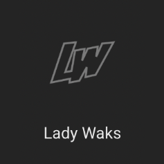 Логотип радиостанции Lady Waks - Радио Рекорд