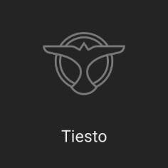 Логотип радиостанции Tiesto - Радио Рекорд