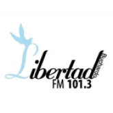 Логотип радиостанции FM Libertad 101.3 (Бучардо, Кордова)