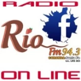 Логотип радиостанции FM Río Coronda 94.3 (Коронда, Санта-Фе)