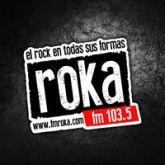 Логотип радиостанции FM Roka 103.5 (Партиидо-де-Альмиранте-Браун, Буэнос-Айрес)