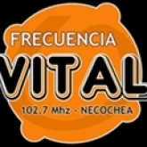 Логотип радиостанции Frecuencia Vital FM 102.9 (Некочеа, Буэнос-Айрес)