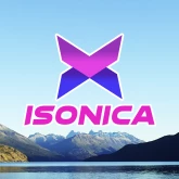 Логотип радиостанции Isonica (Лаго Пуэло)