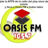 Логотип радиостанции Oasis FM (Пуан, Аргентина)