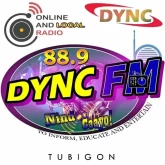 Логотип радиостанции 88.9 DYNC FM