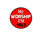 Логотип радиостанции My Worship Radio