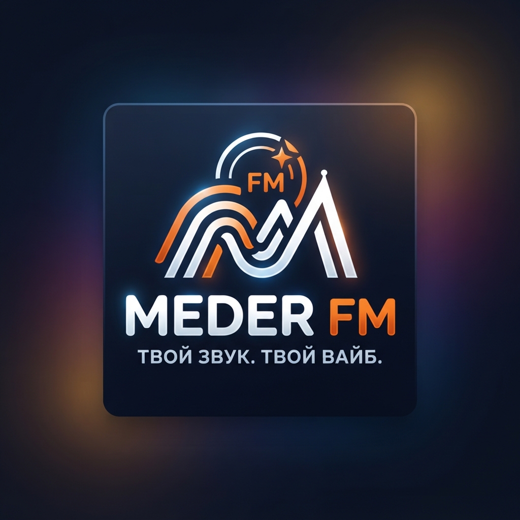 Логотип радиостанции Meder FM