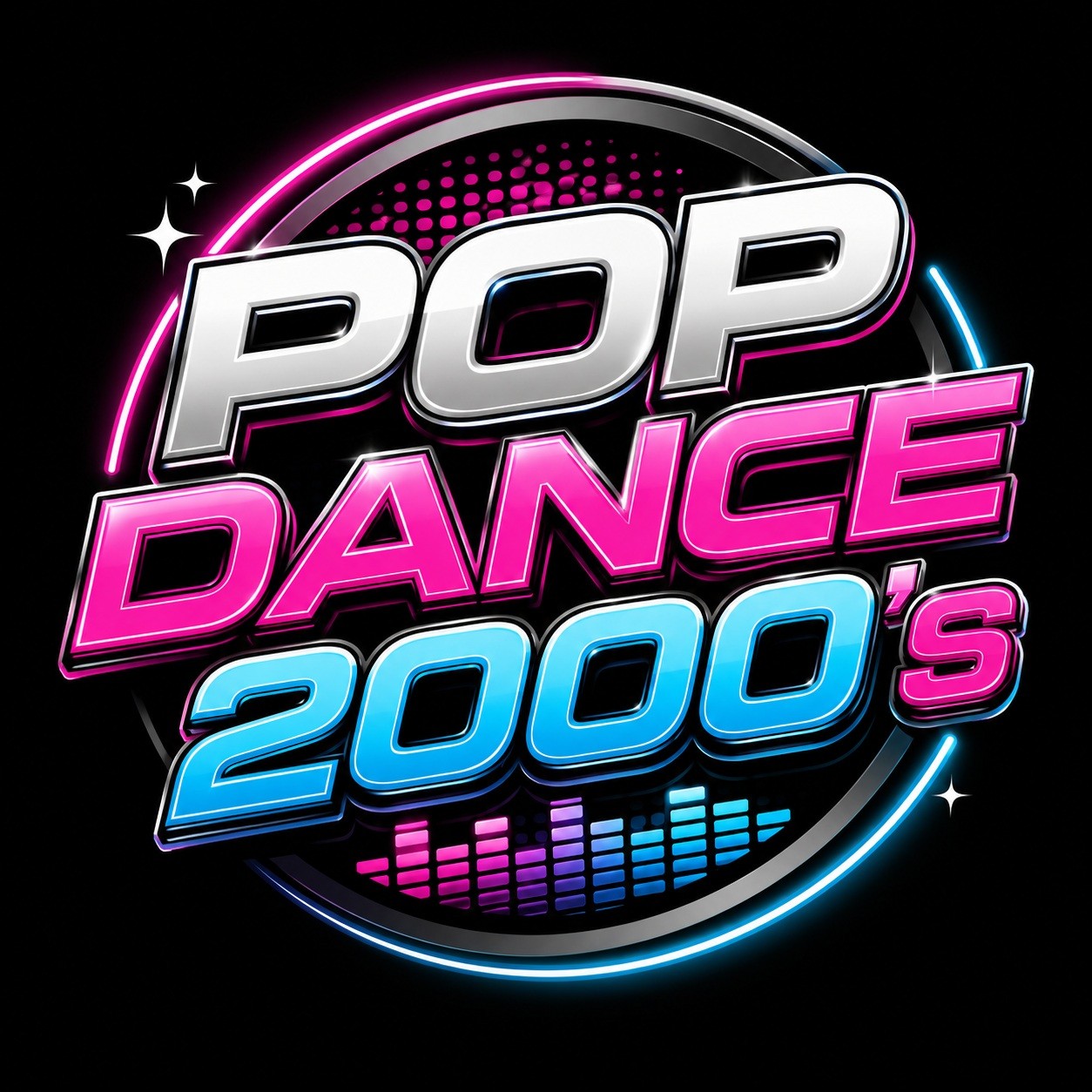 Логотип радиостанции Pop Dance 2000-S