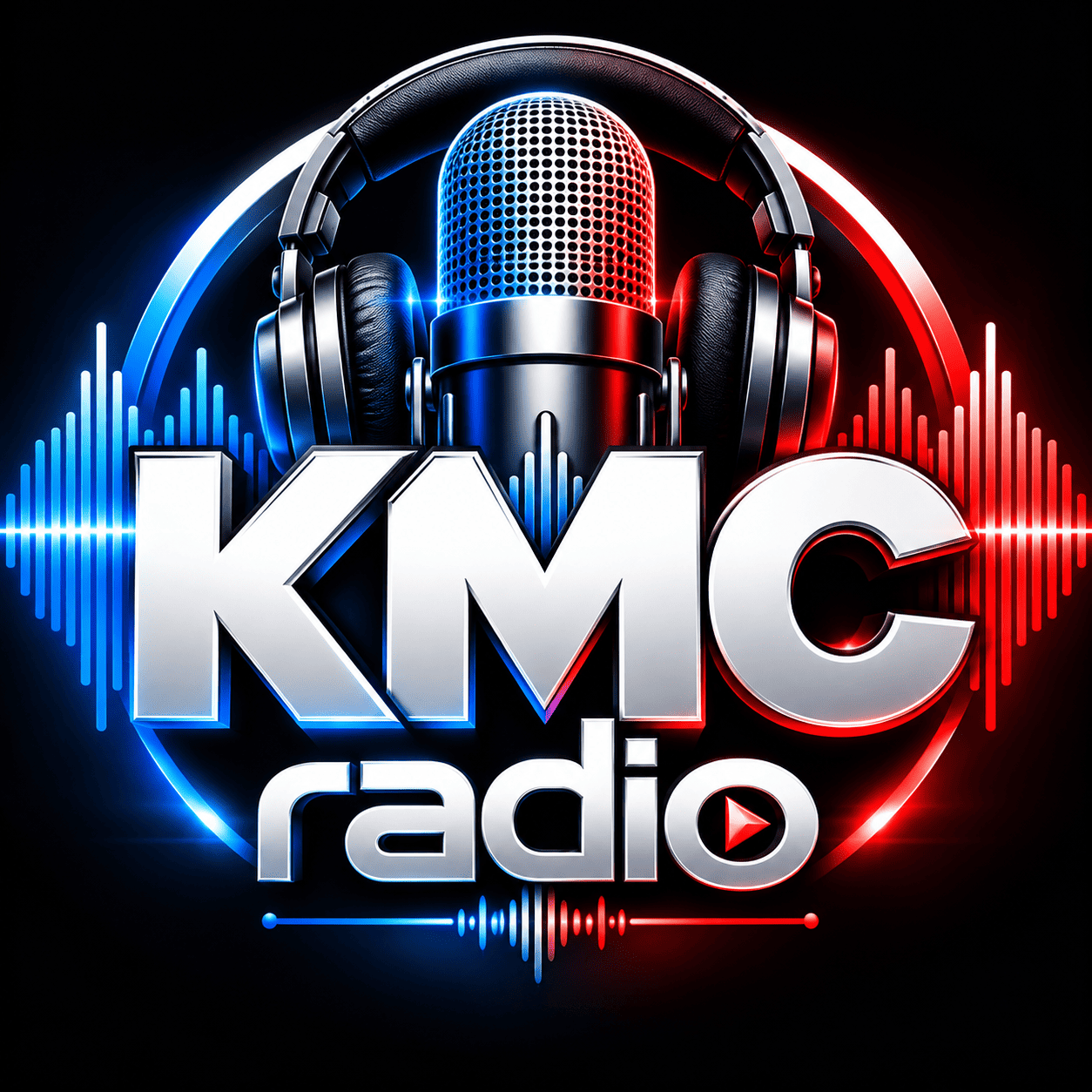 Логотип радиостанции KMC Radio — Радио твоей души